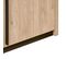 Armoire 3 Portes 165cm Aspect Bois Clair - Letty