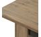 Table Allongeable 180-230cm Effet Bois Naturel Et Noir - Carson