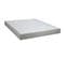 Sommier Tapissier Démontable 2x20 Lattes 140x190cm Lin + Pieds Blancs 15cm - Tapikit