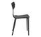 Lot De 4 Chaises Empilables Anthracite Dossier En T - Blist