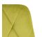 Lot De 2 Chaises Capitonnées Tissu Vert Clair - Gosso