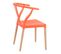 Lot De 2 Chaises Polypropylène Terracotta Pied Bois - Scando