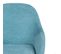 Lot De 2 Fauteuils Bleus Surpiqures Extérieures - Kovi