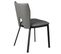 Lot De 2 Chaises Grises Métal Et Simili - Catalia