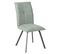 Lot De 2 Chaises Tissu Coloris Vert D'eau - Bispo