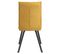 Lot De 4 Chaises Tissu Coloris Jaune - Bispo