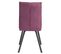 Lot De 6 Chaises Tissu Coloris Violet - Bispo