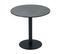 Table De Repas Aspect Céramique Piètement Anthracite - Sada