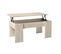 Table Basse Relevable Effet Bois Clair - Clario