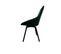 Chaise Pivotante Moderne En Velours Vert Oka (lot De 2)