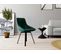 Chaise Pivotante Moderne En Velours Vert Oka (lot De 2)