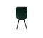 Chaise Pivotante Moderne En Velours Vert Oka (lot De 2)