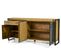 Buffet Industriel Bois Métal Boulons Brooklyn