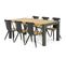 Table De Repas Extensible Inspiration Indus' En Acacia Et Métal 180/230x100x76cm Brooklyn