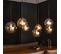 Suspension Globe 7 Lampes Multicolores Nova