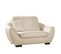 Fauteuil Cuir Julietta Beige