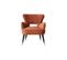 Fauteuil En Velours Jak - Orange