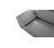 Fauteuil Cuir Design Kare Gris