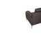 Fauteuil Cuir Design Mayron Marron