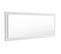 Miroir Blanc  Brillant (hxlxp): 139 X 55 X 2