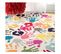 Tapis Enfant 80x150 Rectangle Tissé Multicolore Handi