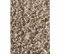 Tapis Longs Poils Shaggy 120x170 Rectangle Tissé Beige Motif Uni Simple