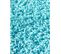 Tapis Shaggy 160x230 Rectangle Tissé Bleu Motif Uni Sg Loca