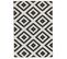 Tapis Exterieur 80x150 Ex1 Ra Reversible Noir, Crème