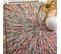 Tapis Entrée 40x60 Tissé Multicolore Rectangle Motif Ethnique Impact