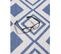 Tapis Exterieur 120x170 Ex1 Dam Reversible Bleu, Écru