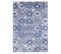 Tapis Exterieur 160x230 Ex1 Sam Reversible Bleu, Crème