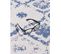 Tapis Exterieur 160x230 Ex1 Sam Reversible Bleu, Crème