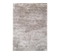 Tapis Longs Poils Shaggy 80x140 Rectangle Fait Main Gris Motif Uni Luxe