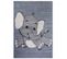 Tapis Enfant 160x230 Rectangle Tissé Gris Et Crème Canfil