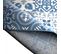 Tapis Design Et Moderne Rectangulaire Bc Tchimeto Bleu, Beige 235x320