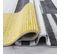 Tapis Salon 50x80 Lignal Jaune, Gris, Blanc