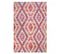 Tapis Exterieur 120x170 Sandrine Rose, Rouge, Violet, Jaune