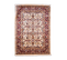 Tapis Orient 80x250 Rectangle Ivoire Et Rouge Tissé Motif Traditionnel Chobay F