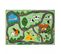 Tapis Enfant 80x150 Rectangle Tufté Vert Et Bleu Farmroad