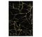 Tapis Salon 160x230 Margold Or, Noir