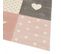 Tapis Enfant 80x150 Rectangle Tissé Crème Minikids