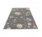 Tapis Enfant 120x170 Rectangle Tissé Gris Et Crème Planetkids