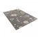 Tapis Enfant 120x170 Rectangle Tissé Gris Et Crème Planetkids