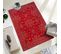 Tapis Kilim 160x230 Clark 8 Rouge, Crème