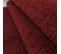 Tapis Chambre 120x170 Tissé Rouge Rectangle Motif Uni Soula