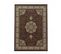 Tapis Orient 300x400 Rectangle Rouge Et Beige Tissé Motif Traditionnel Tibricab