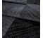 Tapis Salon 80x150 Sipur Gris, Noir