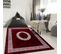 Tapis Salon 200x290 Sapuri Rouge, Blanc