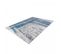 Tapis Salon 120x170 Guyal Bleu, Gris