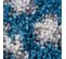 Tapis Salon 120x170 Guyal Bleu, Gris